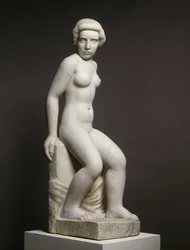 Jeune Fille Nue au Drape
