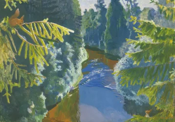 Rivière de la forêt, 1929