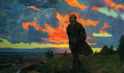 Lénine à Razliv, 1934
