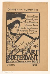 Femme lisant avec un chapeau