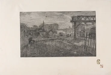 La Gare de Valmondois 1893