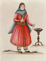 Costume arménien vers 1840