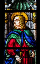 Cathédrale Sainte-Marie, Auch, Gers, 2018 (vitrail)