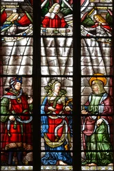 Le prophète Daniel, Sibylle Cimmérienne et Saint Matthieu l