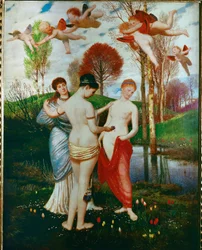 Hymnus an den Fruehling (huile sur toile)