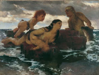 Idylle de la mer