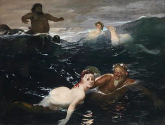 Dans le jeu des vagues
