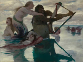 Dans la mer
