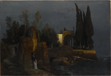 Villa au bord de la mer