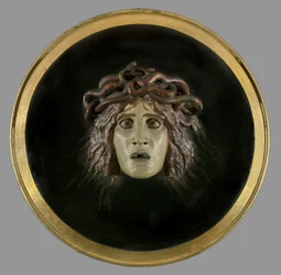 Bouclier avec le visage de Méduse