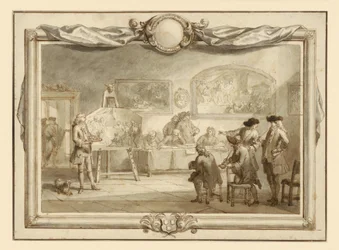 Visite de peintures dans la guilde de Saint-Luc à Dordrecht