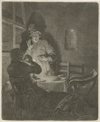 Repas à Emmaüs