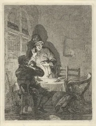 Repas à Emmaüs