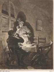Repas à Emmaüs