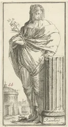 Personnification de la pureté (Reinheid) (Een-en-veertigh stuks, verscheydene Sinnebeelden)