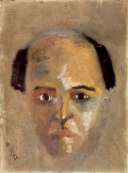 Arnold Schoenberg - autoportrait 23