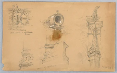 Croquis architecturaux à Caen