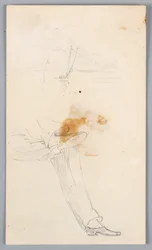 Croquis de jambes croisées