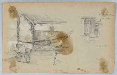 Deux Croquis, Scott Cottage