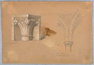 Deux études de détails architecturaux