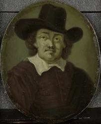 Portrait de Jeremias de Decker, poète à Amsterdam