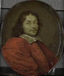 Portrait de Matthijs Gansneb, dit Tengnagel, poète à Amsterdam
