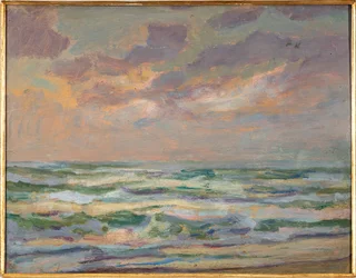 Marina, vers 1910 (peinture à l