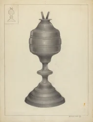 Lampe à camphène