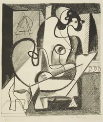 Peintre et modèle