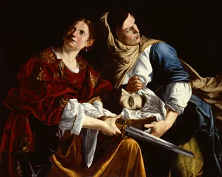 Judith et sa servante avec la tête d