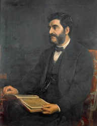 Portrait de Hormuzd Rassam, 1869