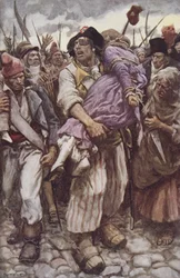 Le Mouron Rouge à la rescousse, illustration pour 