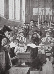 Une intrusion de Wolsey dans les Communes