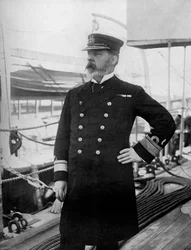 Contre-amiral Henry Bury Palliser, commandant de la flotte britannique du Pacifique