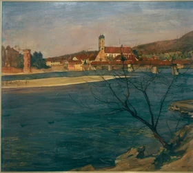Le Rhin près de Säckingen