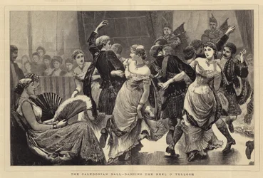 Le bal calédonien, dansant le Reel O