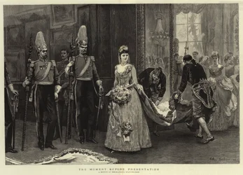 Le Moment avant la Présentation