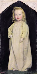 Edward Robert Hughes enfant, c.1853-4