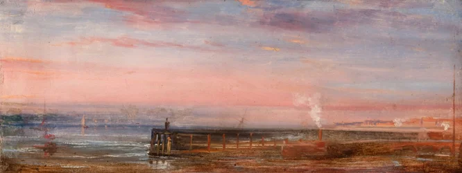 Craig Pier, paysage du soir