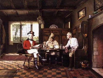 Intérieur de taverne