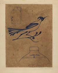 Cruche en grès, vers 1937