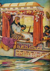 Cléopâtre - Le Serpent du Vieux Nil dans la Galère Royale, vers 1925