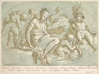 Vénus entourée de putti, ca. 1735