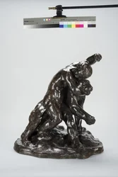 Puma et enfant
