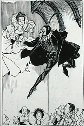 Un grand pas de deux, illustration de 