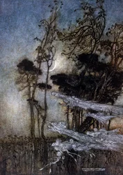 Illustration par Arthur RACKHAM pour Le Songe d