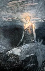 Illustration de Siegfried et le Crépuscule des dieux, 1924