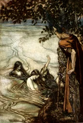 Illustration de Siegfried et le Crépuscule des dieux