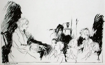 Longues histoires de fantômes, sorcières et Indiens, illustration de 