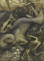Sigurd le tueur de dragon, 1901